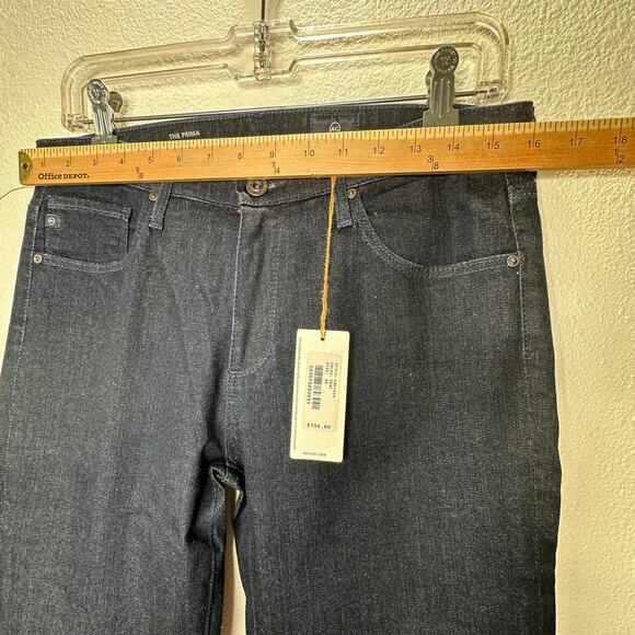NWT AG Adriano Dark Wash Prima Cigarette Leg 5 Pocket Denim Jean 30R - Picture 14 of 16